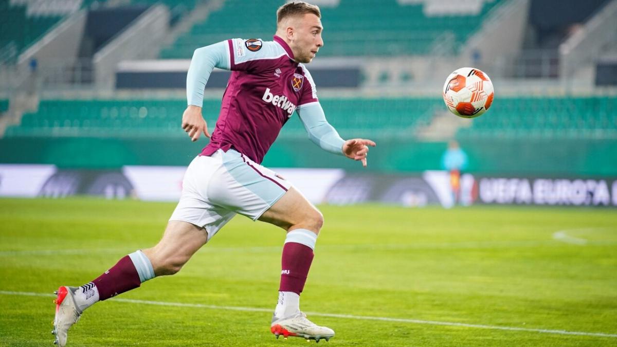 West Ham forward Jarrod Bowen
